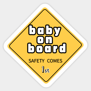 baby on board Sticker